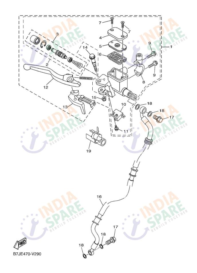 FRONT MASTER CYLINDER